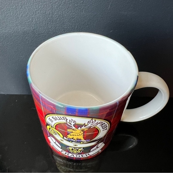 Clan Fraser Coffee Mug Je Suis Prest Fraser of Lovat  Cup Outlander Jamie Fraser - Picture 3 of 5